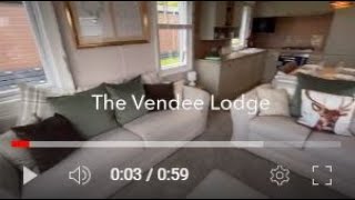 SOLD  Swift Vendee Lodge for sale at Cleavewood Park in Woolacombe  42ft x 13ft 2 bedroom [upl. by Tigges732]