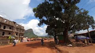 République de Guinée Guinée Conakry Dubréka Centre ville Gopro  Guinea Dubreka Center [upl. by Nevar]