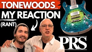 Guitar TONEWOODS Paul Reed Smith Reaction [upl. by Mik]