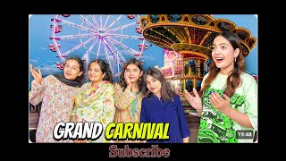 Carnival Par Khatarnak Rides Li😱Rabia Ka Dulha Milgaya😍Sistrology Fatima Faisal Vlog [upl. by Emarej366]