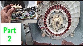 lg inverter direct drive washing machine pcb amp hall sensor problem repair [upl. by Aiem]