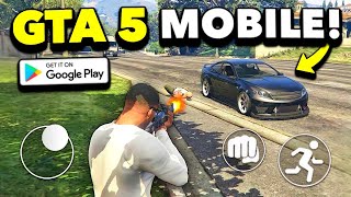 GTA 5 IS COMING TO ANDROID iOS MAY BE SOON FIRST GAMEPLAY [upl. by Tomasine905]