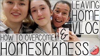 HOW TO OVERCOME HOMESICKNESS  THE REALEST VLOG MOVING BACK TO UNI [upl. by Brackett]