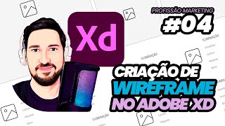 Criando um Wireframe para site no Adobe XD [upl. by Kcirdderf913]