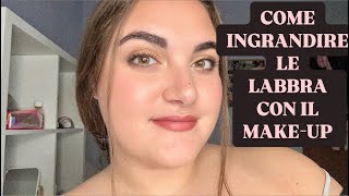 TRUCCO PER LE LABBRA makeuptutorial makeup beauty beautytutorial [upl. by Dnumsed]