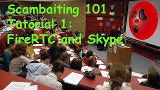 Scambaiting101  Setting up FireRTC and Skype [upl. by Rumilly]