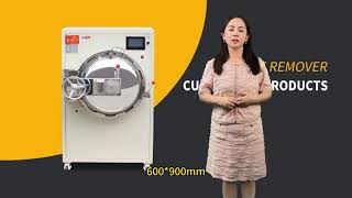 600x900mm bubble remover machine TFT screen bonding bubble remove [upl. by Evy]