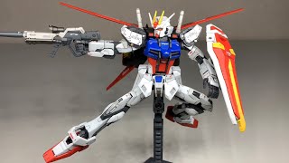 RG Aile Strike GUNDAM by BANDAI optional decal amp super clear matt [upl. by Rajiv]