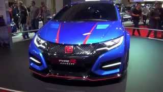 Honda Civic Type R Concept [upl. by Dahsraf31]