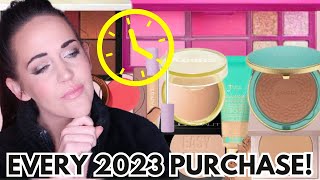 SPEED REVIEWS ALL OF THE MAKEUP I PURCHASED THIS YEAR [upl. by Osterhus]