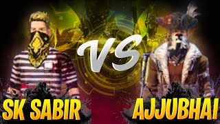 SK SABIR VS AJJU BHAI CLASH SQUAD FIGHT🔥1ST TIME IN FREE FIRE WATCH WHO WINS😱 3 [upl. by Zerat290]