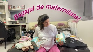 Ce am pregătit pentru geanta de maternitate la a 4a Naștere  Bagaj pentru maternitate [upl. by Mulderig205]