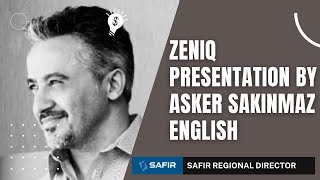 WHY ZENIQ  Safir Workshop Presentation By Asker [upl. by Langdon91]