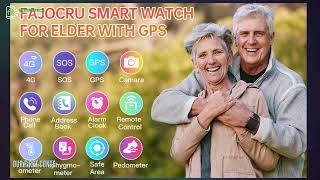 Best Smart Watch for Seniors Fajocru Smart Health Watch smartwatch seniorcare stayconnected [upl. by Dilaw]