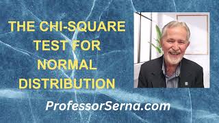 Chi Square Test for Normal Distribution [upl. by Eisler799]