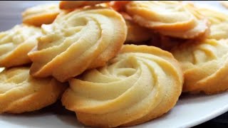 15 Daqiqada Ogizda Eriydigan PECHENIE Tayyorlaymiz  BUTTER COOKIES RECIPE  ПЕЧЕНЬЕ Тающий во Рту [upl. by Nonnahsed945]