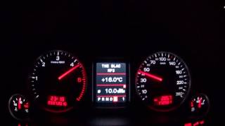 Audi a4 27 TDI V6 180HP multitronic acceleration [upl. by Eeram]