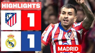 Atlético Madrid vs Real Madrid 11  All Goals amp Extended Highlights  LaLiga 202425 [upl. by Bridget]