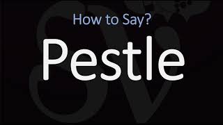 How to Pronounce Pestle CORRECTLY [upl. by Munro]