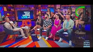 SUBSCRIBE TO NIKKI’S channel ​⁠nikkisaintclaire Pauly D answering Nikki questions on WWHL— GO [upl. by Fidelas]