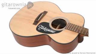 TAKAMINE G220 acoustic guitar  Demo Soundcheck [upl. by Reniar547]