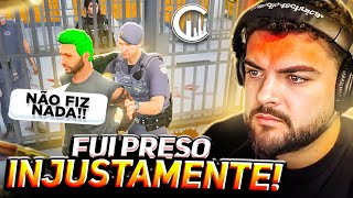 fui PRESO INJUSTAMETE no GTA RP LUQUET4 [upl. by Nosemaj756]