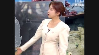 최아리 기상캐스터 241113 기상통보관 天气预报员 気象キャスター 기상캐스터 weathercaster 오피스룩 날씨뉴스 날씨 news お天気キャスター [upl. by Ainekahs]