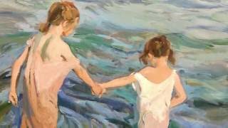 Joaquín Sorolla  Niños en la playa [upl. by Llenol]