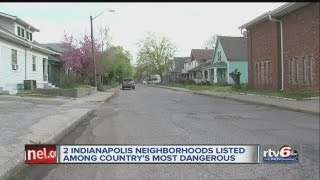 Report 2 Indy areas most dangerous [upl. by Karrah]