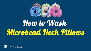 How to Wash Microbead Neck Pillows  A Complete Guide [upl. by Mouldon]