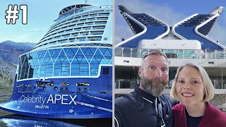 Celebrity APEX  Scotland amp Iceland Cruise  Embarkation amp Sea Day [upl. by Narmak988]