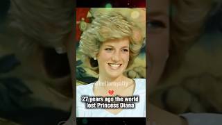 Princess Diana 💔 27 years ago she left us ladydiana princessdiana dianaspencer ladydi [upl. by Alyehc]