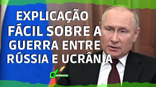 GUERRA ENTRE RÚSSIA E UCRÂNIA FÁCIL DE ENTENDER  GEOBRASIL PROF RODRIGO RODRIGUES [upl. by Pinebrook]