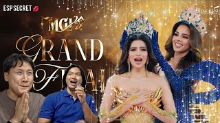 Reaction Miss Grand International 2024  Final Compatition SpriritOfThailand [upl. by Ennyletak881]