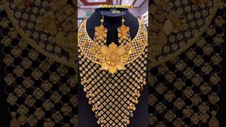 gold chokers 2024gold chokercollection shortvideo shorts trending [upl. by Lessard656]