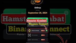 Hamster kombat binance wallet connect  hamster kombat binance account add hamsterkombat [upl. by Sampson]