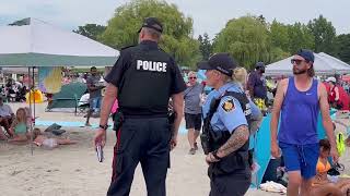 Cobourg Beach Parking July 31 2022 [upl. by Quick]