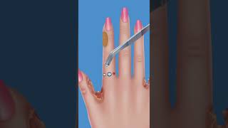 ASMAR hand ✋ cleaning animation relaxingasmar satisfying asmarsatisfying [upl. by Sivolc]