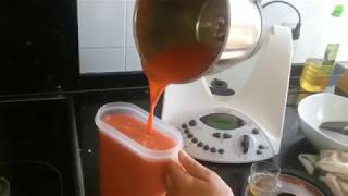 GAZPACHO CON THERMOMIX [upl. by Kwon924]