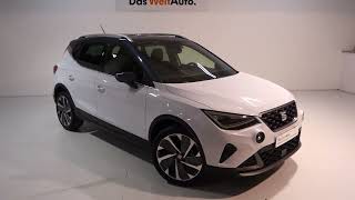 Seat Arona Nuevo 2023 Blanco Techo Gris FR XL RX [upl. by Eberle634]