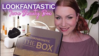 LOOKFANTASTIC JUNE 2024 BEAUTY SUBSCRIPTION BOX UNBOXING [upl. by Sihonn506]