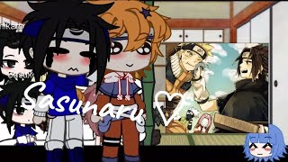 • Past Naruto academy react to Sasunaru • NO ANGST AND PART 2  Made by CrissXReacts [upl. by Kalvin752]