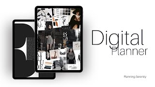 🫣 DID I FIND MY 2025 DIGITAL PLANNER EDITORIAL AND MINIMALIST PLANNER [upl. by Nimar534]