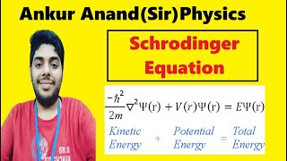 schrodinger wave equation ankuranand physics chemistry [upl. by Rednasyl]