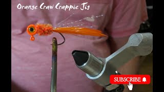 Orange Craw Panfish jig [upl. by Ludlew342]