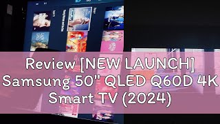 Review NEW LAUNCH Samsung 50quot QLED Q60D 4K Smart TV 2024 Online Exclusive [upl. by Orelle]