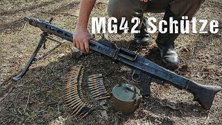 Wehrmacht MG 42Schütze Übersicht [upl. by Eeram]