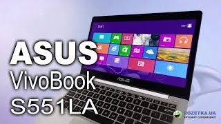 Обзор ультрабука Asus VivoBook S551LA [upl. by Nic]