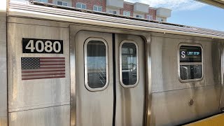 NYC Subway R211A S Train Full Ride Rockaway Blvd  Rockaway ParkBeach 116 St [upl. by Innavoj502]