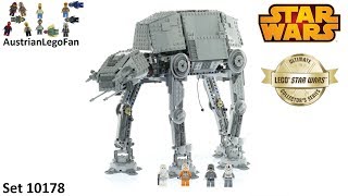 Lego Star Wars 10178 Motorized Walking ATAT Speed Build [upl. by Aimat108]